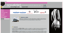 Desktop Screenshot of jornadasexualidad.cocemfeasturias.es
