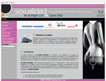 Tablet Screenshot of jornadasexualidad.cocemfeasturias.es